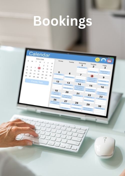 A clean and organized calendar interface