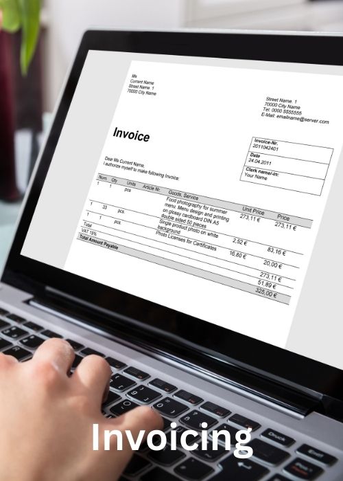 A professional invoice document created with TidifyPro